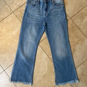 Frayed Hidden Jeans